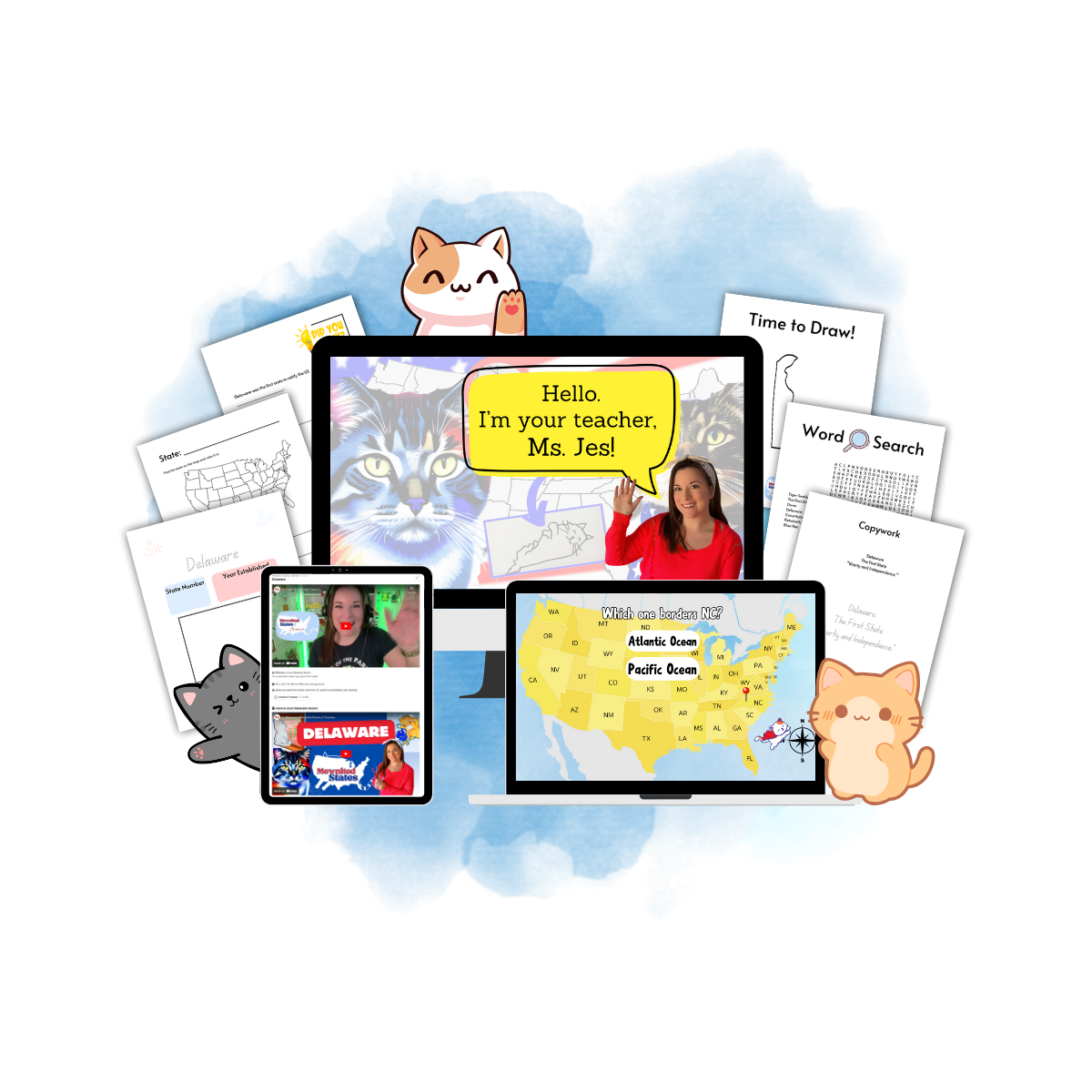 50 States Geography Homeschooling Course