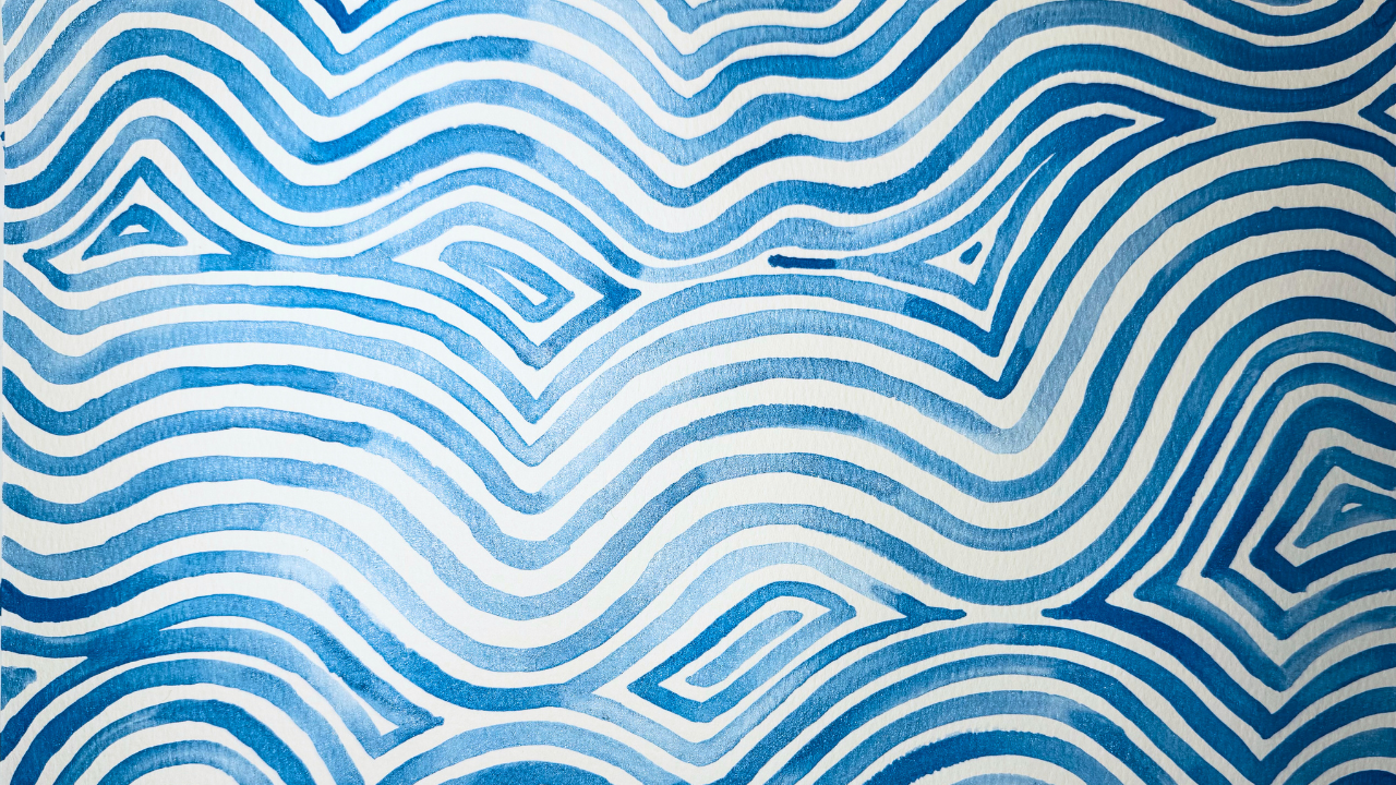 Relaxing zen-inspired art lesson for kids focused on calming lines, flowing designs, and mindful creativity